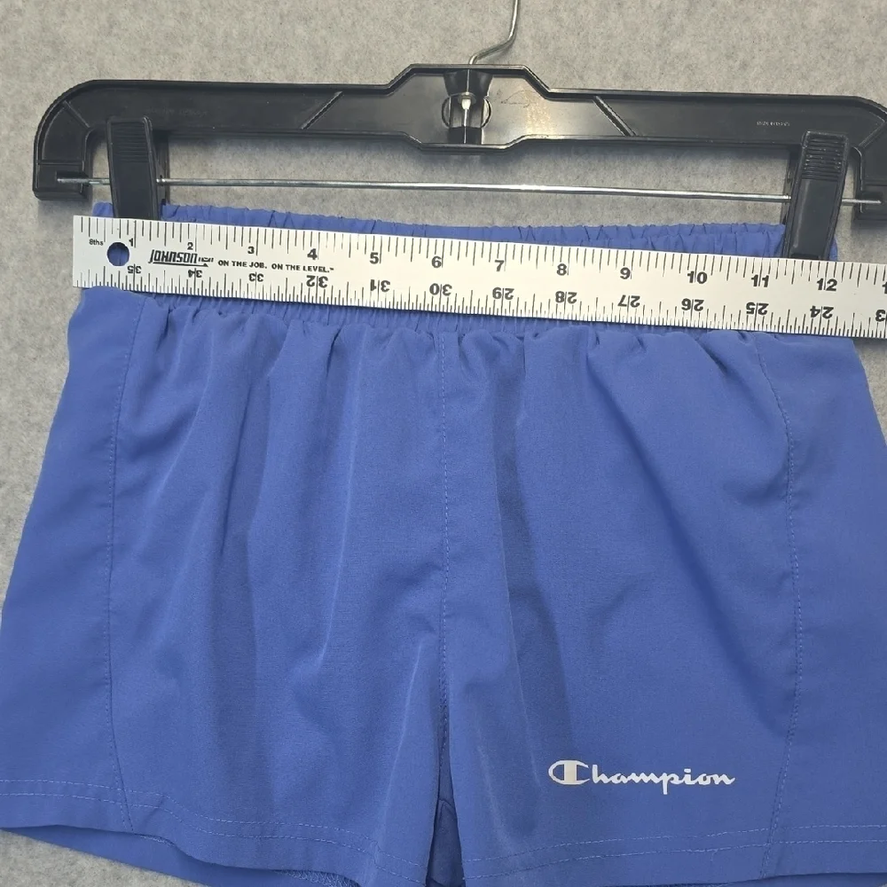 Champion Blue Athletic Running Shorts Lightweight Performance Activewear Size 10